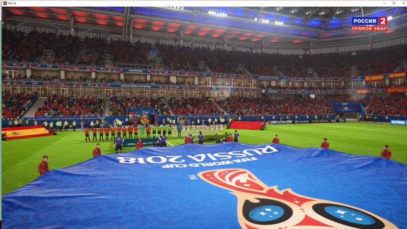 FIFA 18 «Логотип РОССИЯ 2 для FIFA 18 World Cup»
