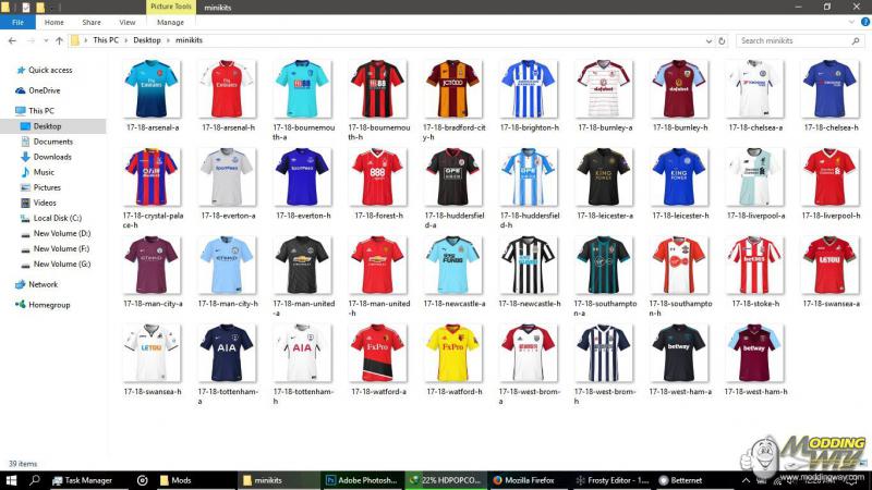 FIFA 17 «FULL KITS 2017/2018»