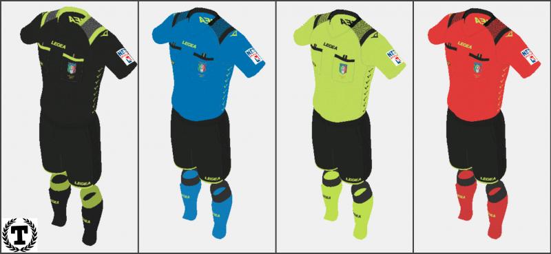 Серия А формы для рефери