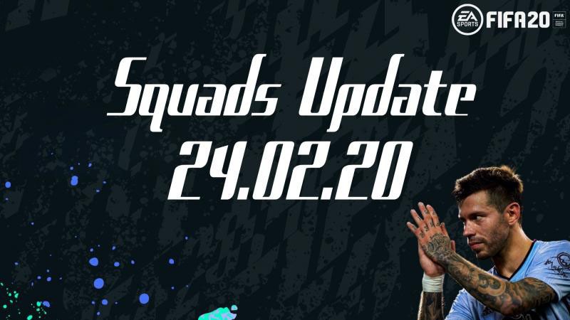 FIFA 20: Официальное обновление составов от 24.02.20 Официальное обновление составов от 24.02.20
