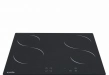 Стеклянная варочная панель под газ